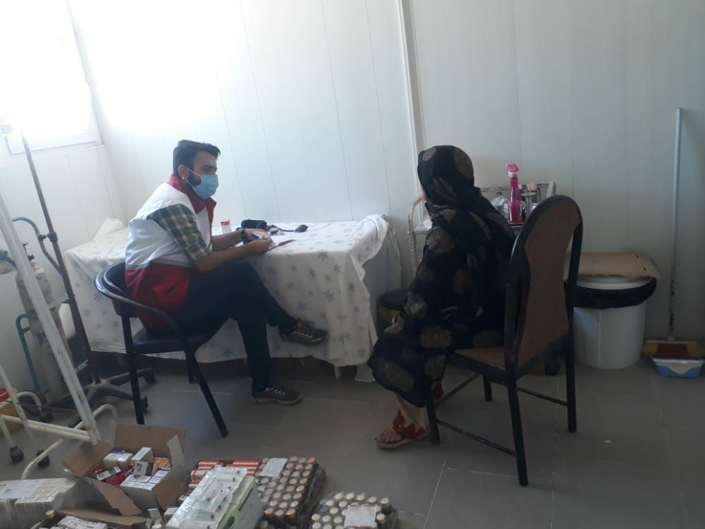 ویزیت رایگان 239 نفر توسط پزشکان داوطلب هلالاحمر سیستان و بلوچستان